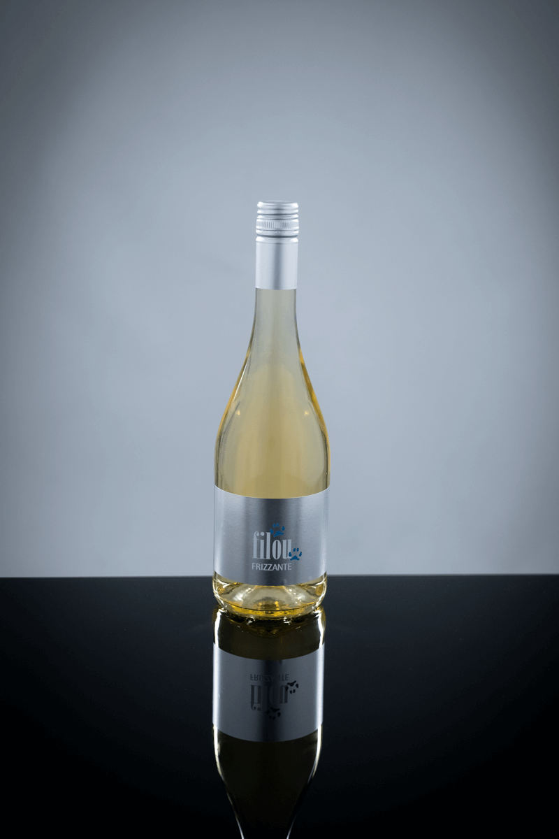 Weinflasche weiß